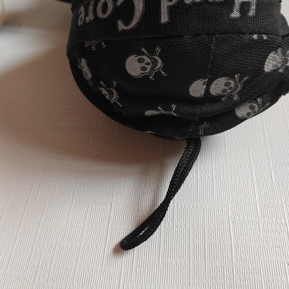 RETRO HARD CORE BIKER BEAR Skull Bandana Angel Wings TShirt Glasses 12" - Picture 6 of 6